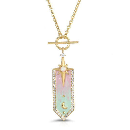 Collana Quadrata con pendente