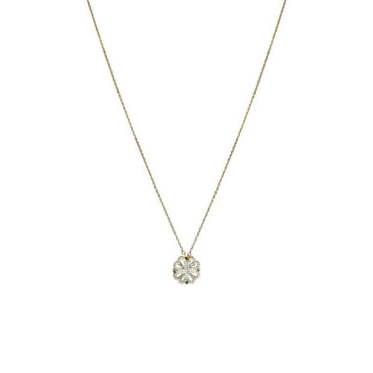 Collana quadrifoglio cuore