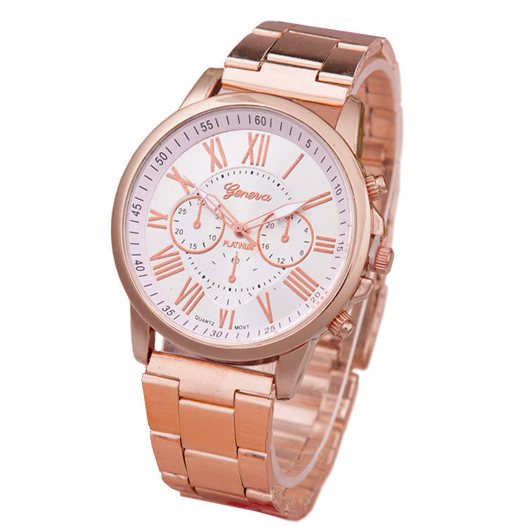 Orologio donna acciaio al quarzo casual