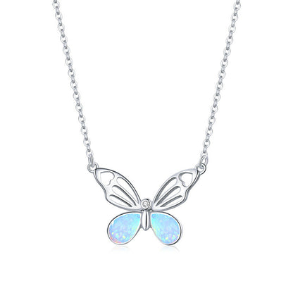 Collana farfalla argento metamorfosi