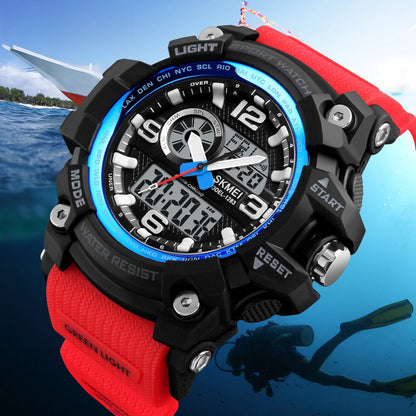 Orologio digitale sportivo da uomo impermeabile