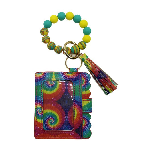 Braccialetto silicone leopardato