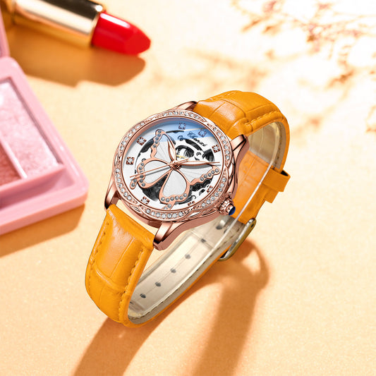 Orologio quadrante farfalla
