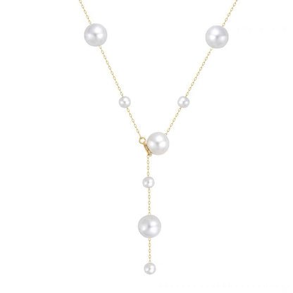 Collana perle clavicola