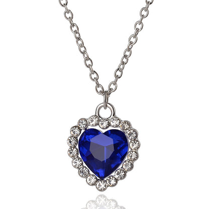 Set cristalli zircone blu