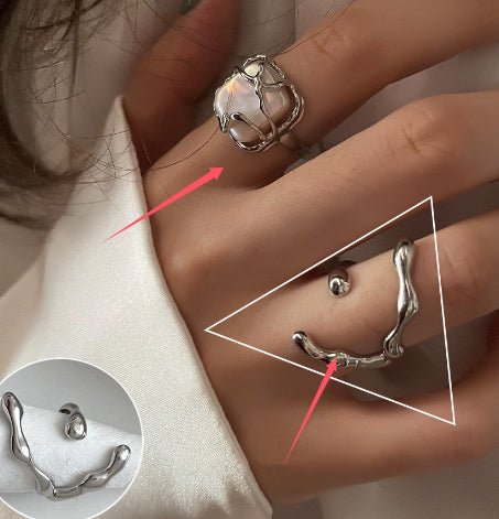 Anello geometrico aperto multi-strato