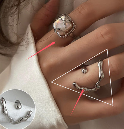 Anello geometrico aperto multi-strato