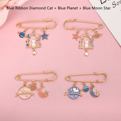 Spilla Cuore Cartoon Bambina