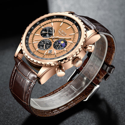 Orologio sportivo multifunzione cronografo impermeabile