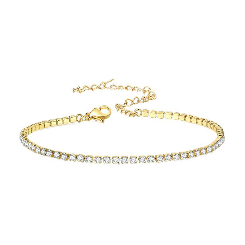 Cavigliera strass semplice