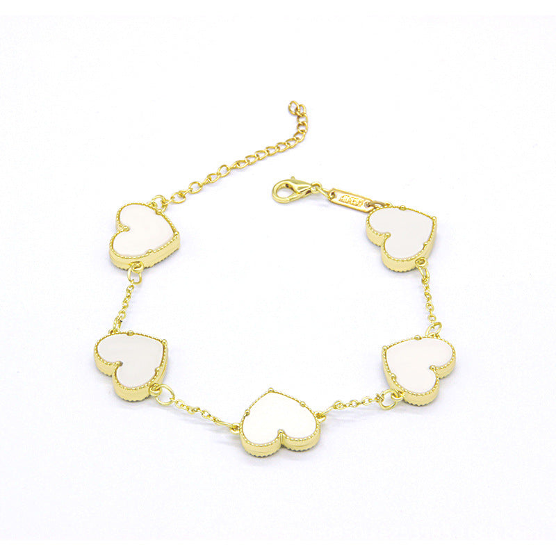 Bracciale farfalla e cuore