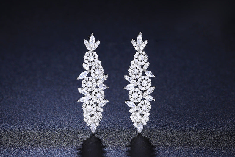 Parure sposa zircone