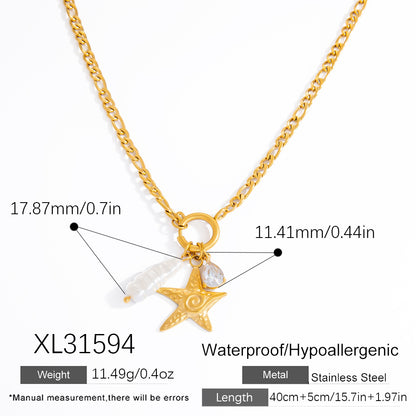 Collana doppio strato oro gemelli