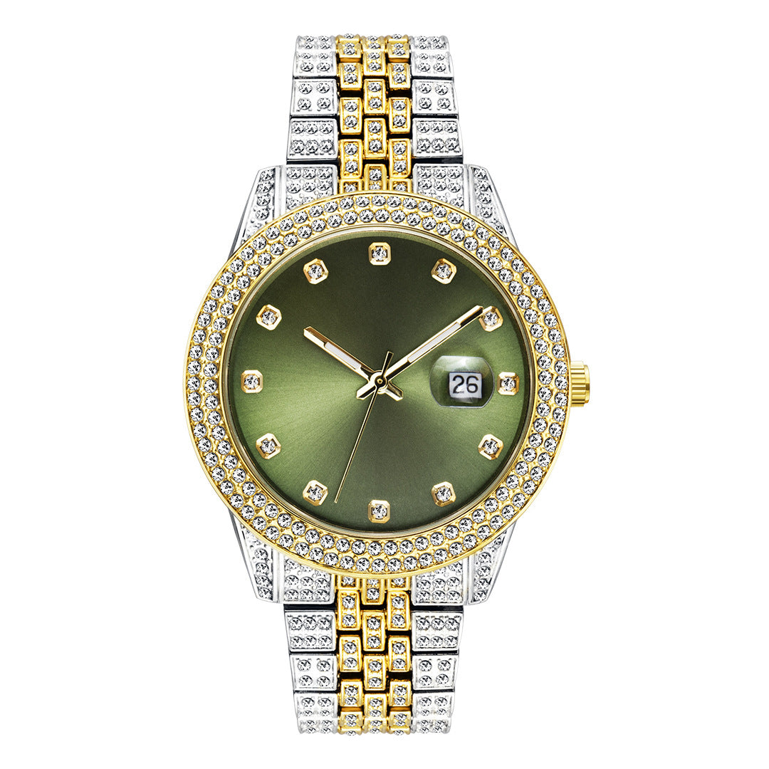 Orologio con cristalli luminescenti