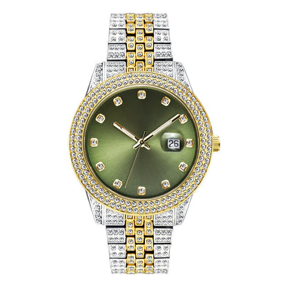 Orologio con cristalli luminescenti