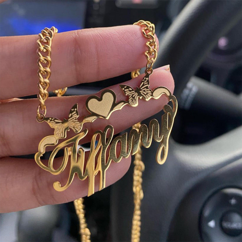 Collana Farfalla personalizzabile