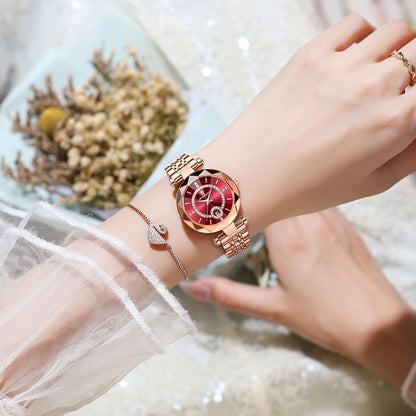Orologio quarzo impermeabile ultra sottile da donna