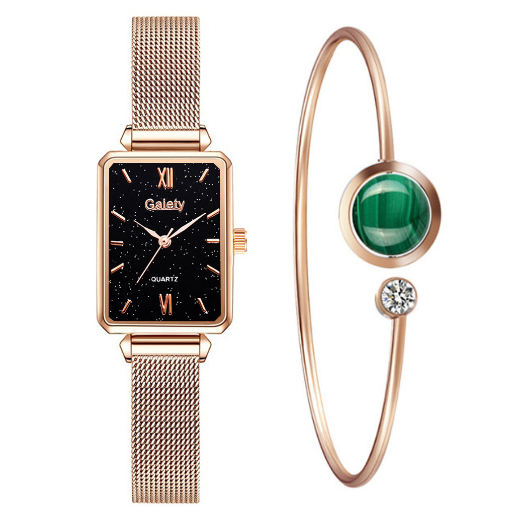 Orologio donna maglia lega