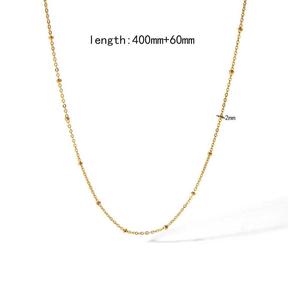 Collana acciaio inox personalizzabile