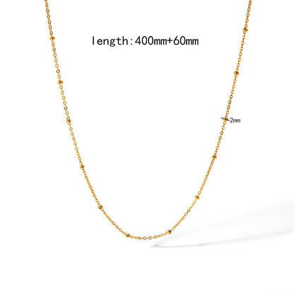 Collana acciaio inox personalizzabile