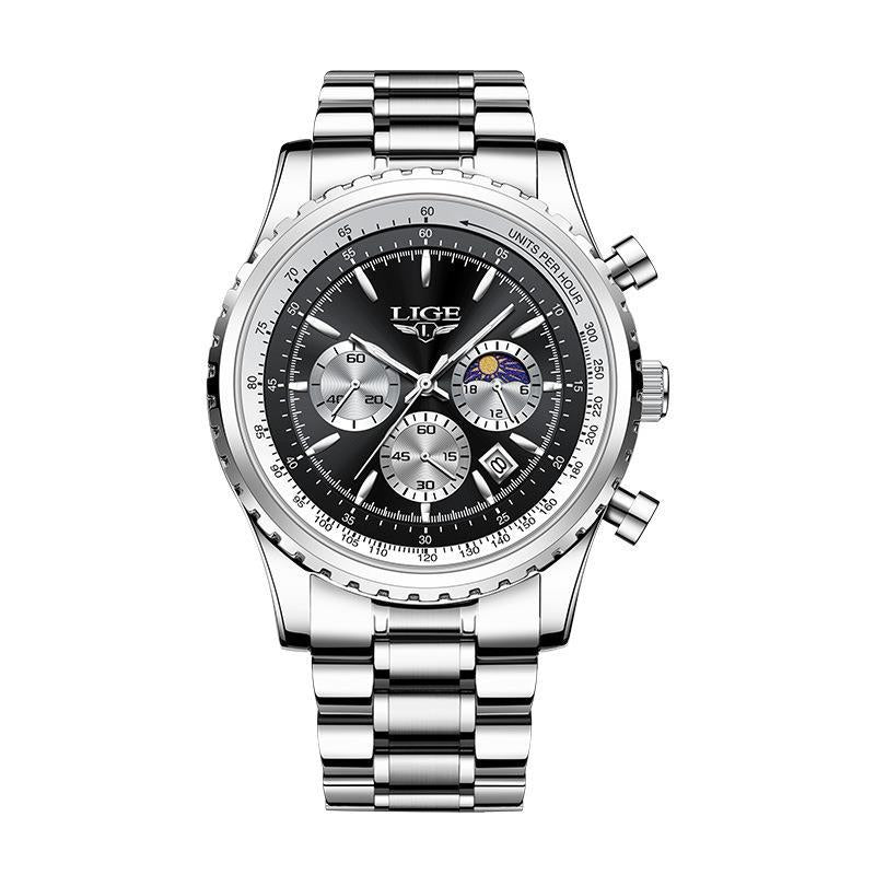 Orologio fasi lunari da uomo affari