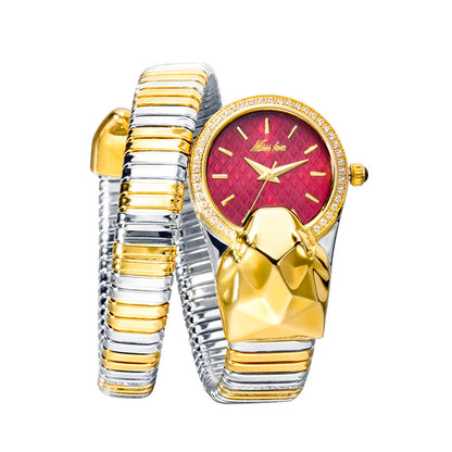 Orologio Serpente Cristalli