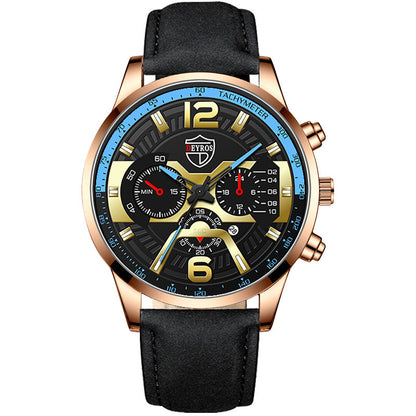Orologio uomo calendario inox