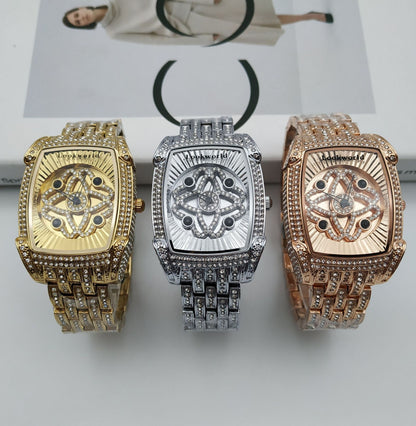 Orologio donna diamantato