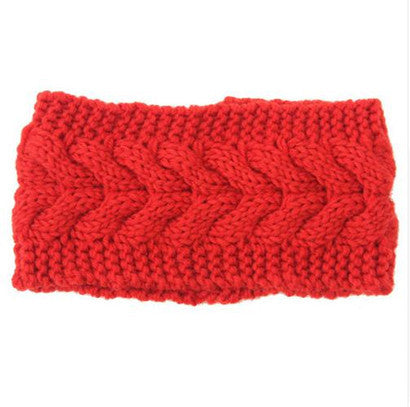 Fascia capelli lana uncinetto