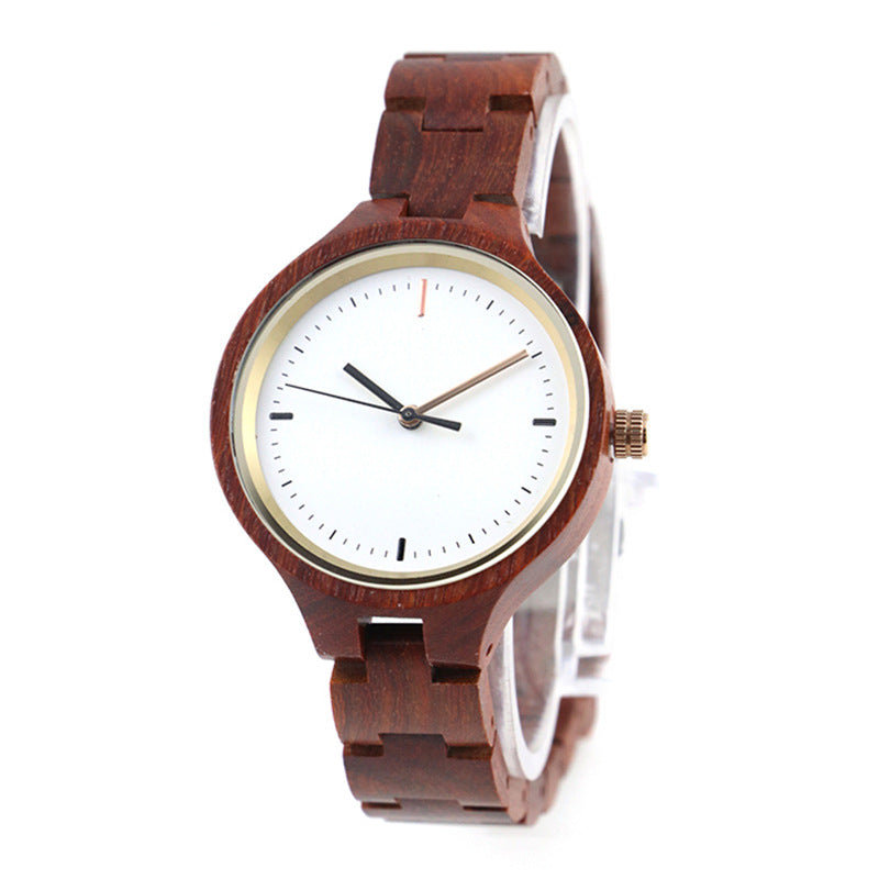 Orologio legno ebano chiusura pieghevole