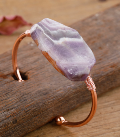 Bracciale pietre grezze