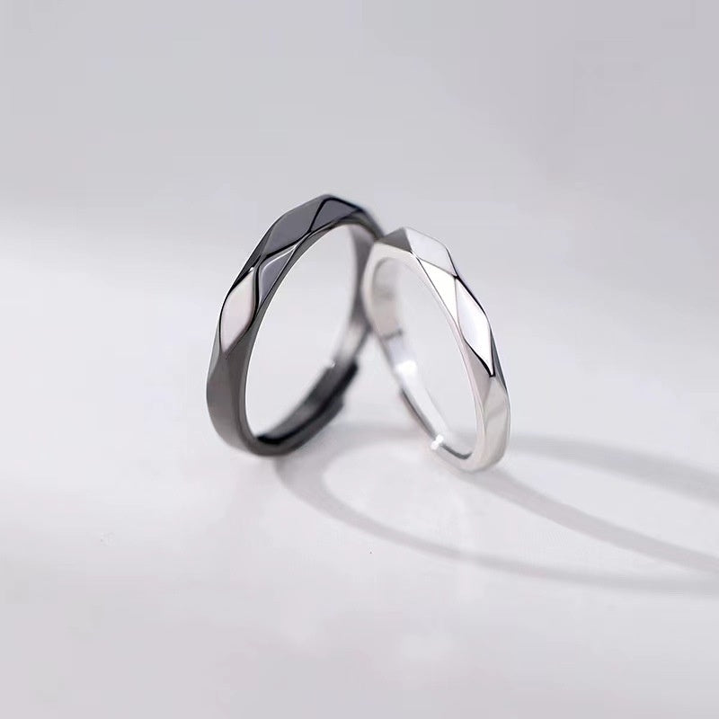 Anello minimalista di coppia