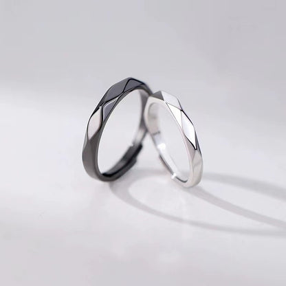 Anello minimalista di coppia