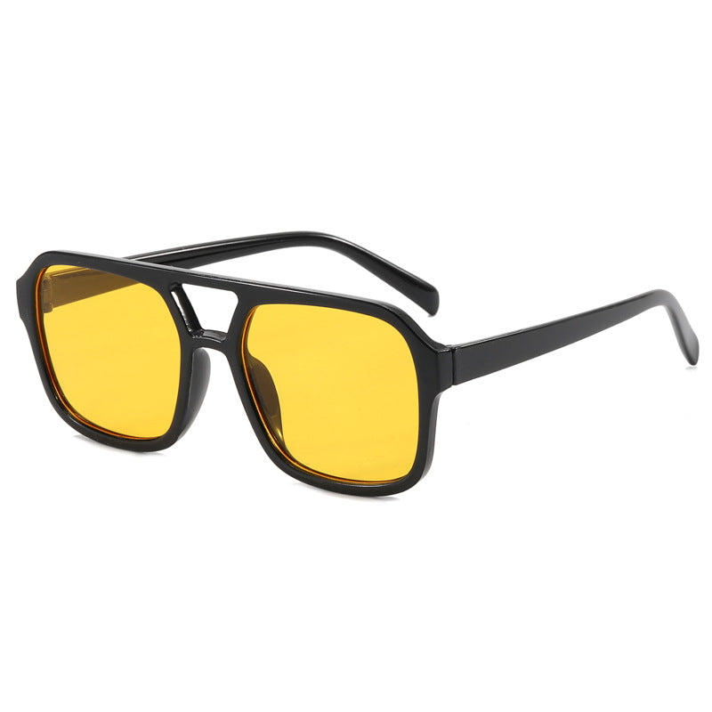 Occhiali retro doppia montatura