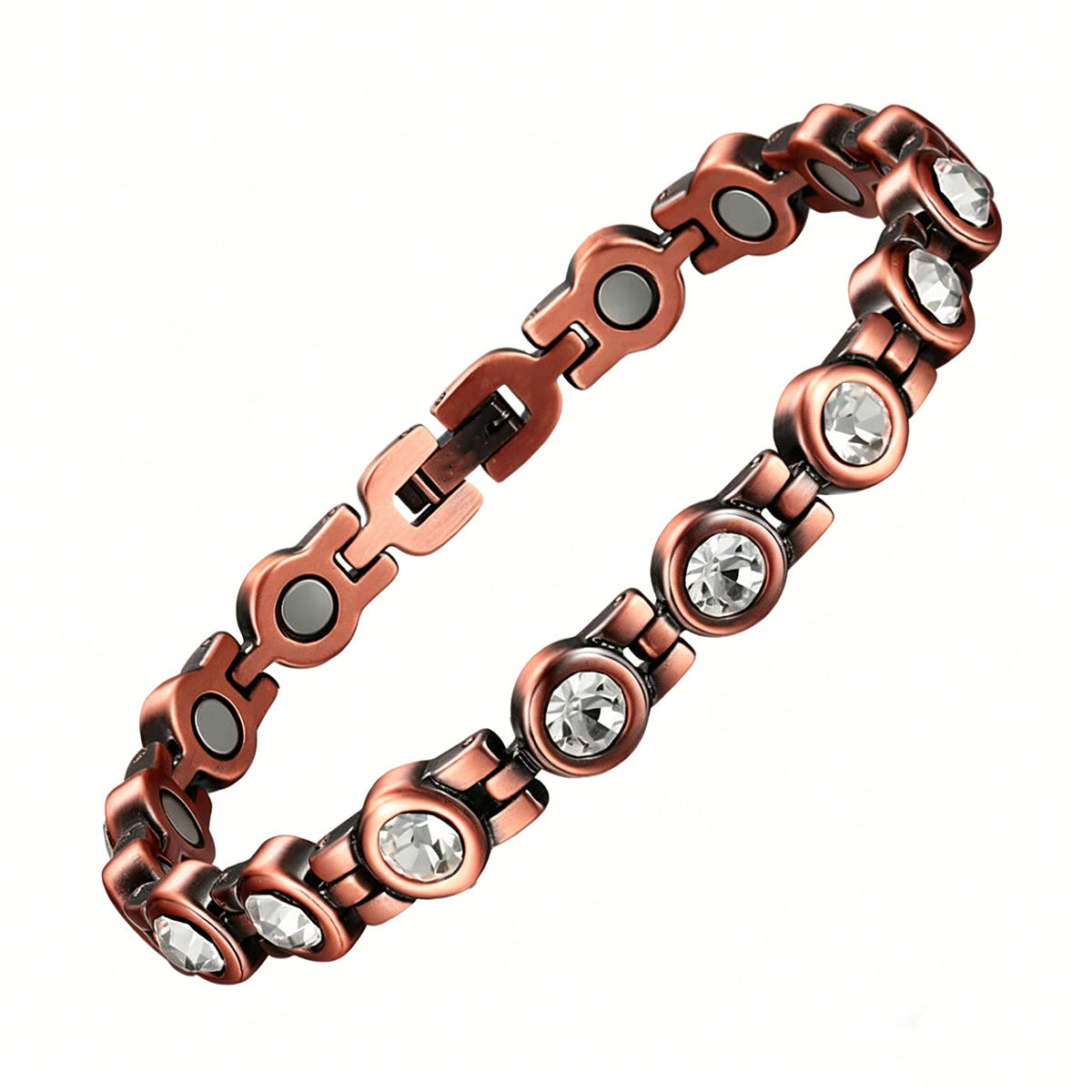 Bracciale Rame Cristalli