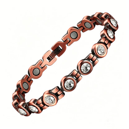 Bracciale Rame Cristalli