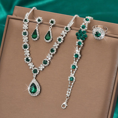 Collana Goccia di Cristallo