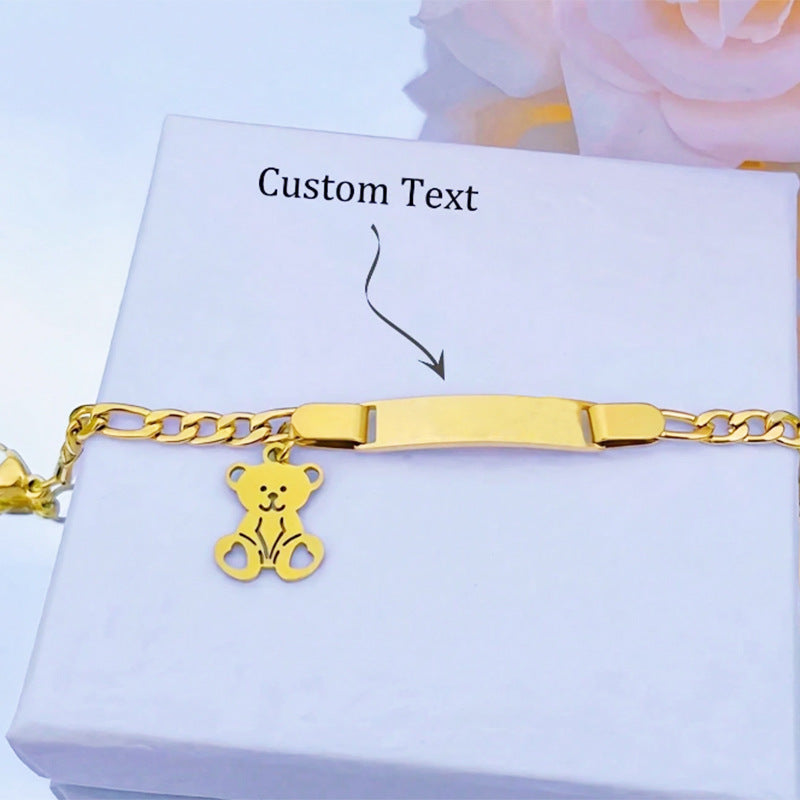 Bracciale personalizzabile regolabile