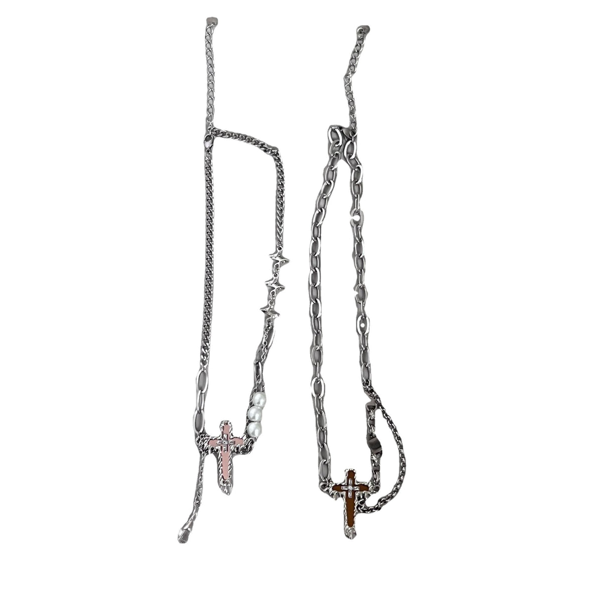 Collana Croce Specchio