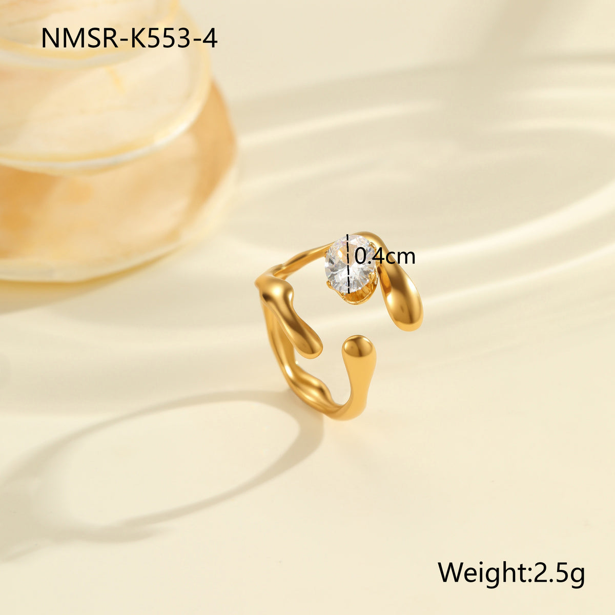 Anello zircone