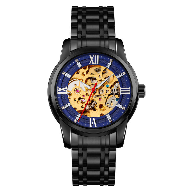 Orologio uomo automatico pelle