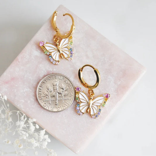 Collana Farfalla Zircone Estiva
