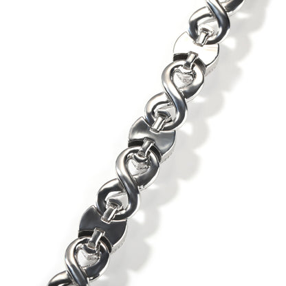 Collana zirconi catena cubana
