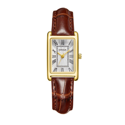 Orologio da donna quadrato acciaio