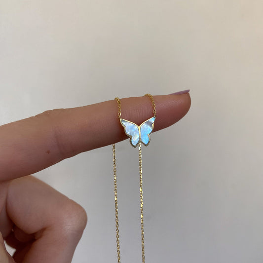 Collana farfalla oro 18K