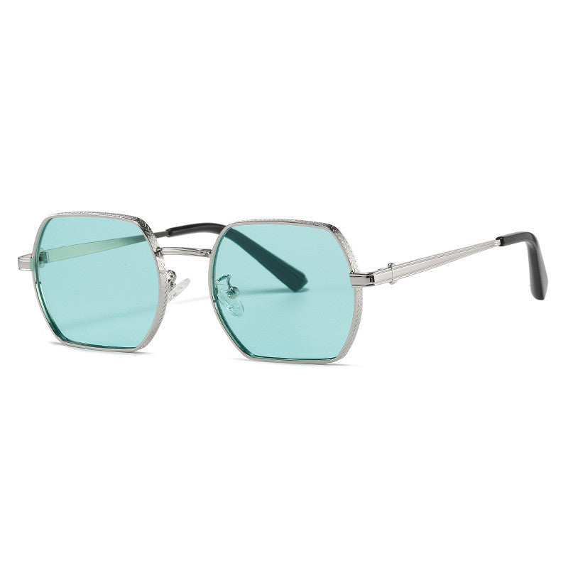 Occhiali poligonali donna