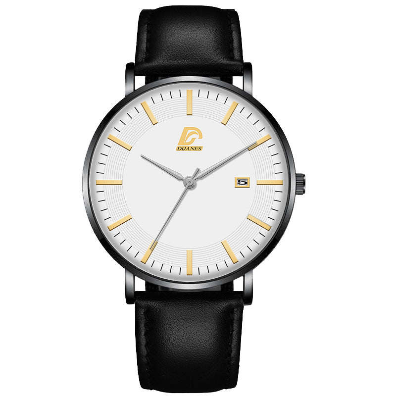 Orologio uomo con calendario cinturino