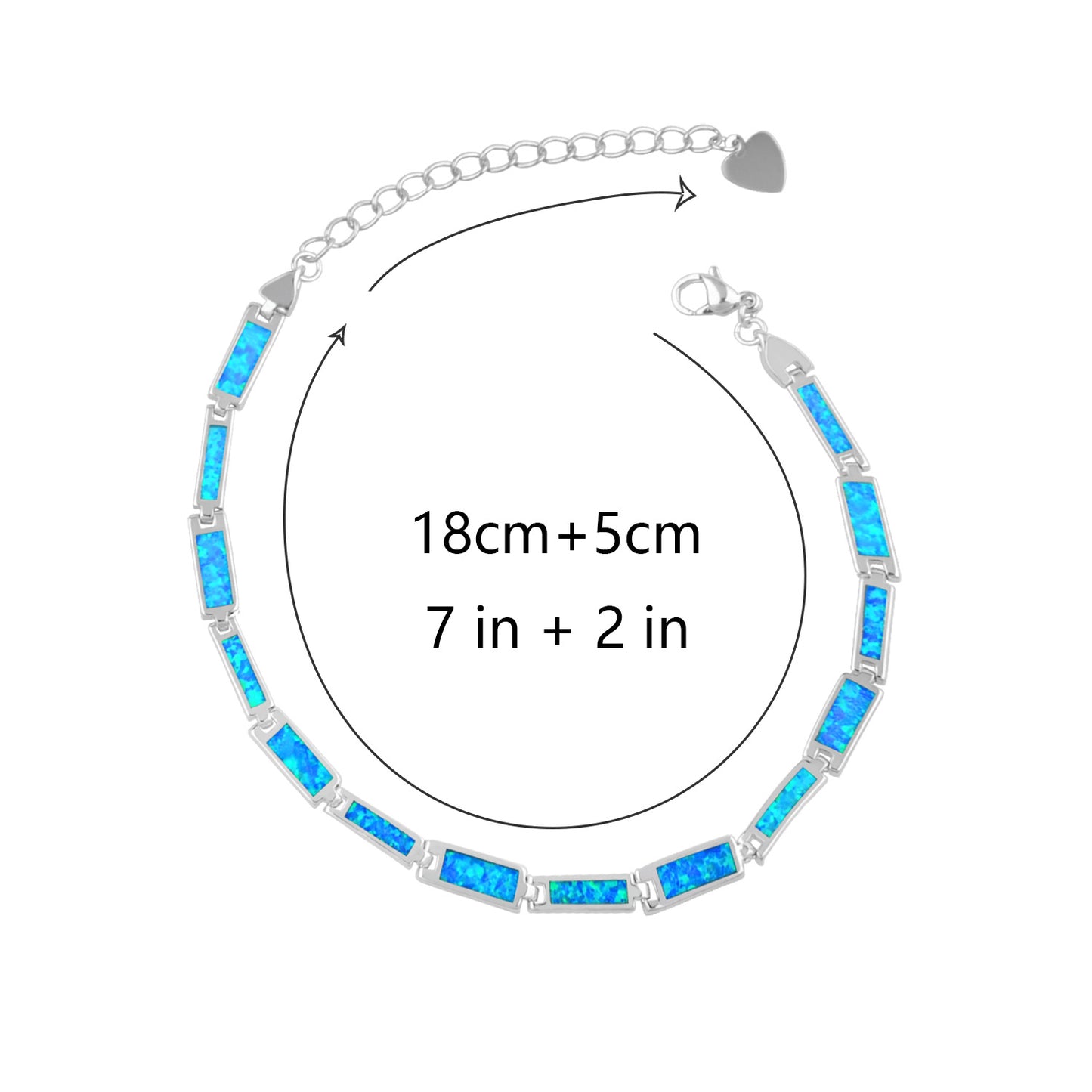 Bracciale opalescente