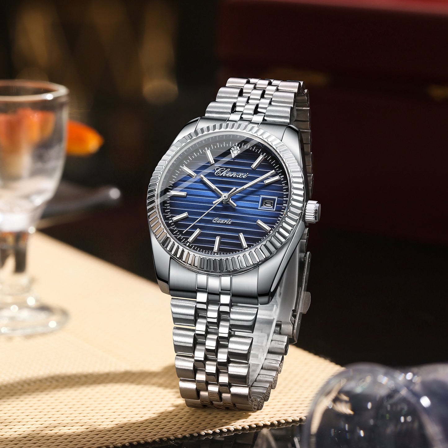 Orologio calendario luminoso