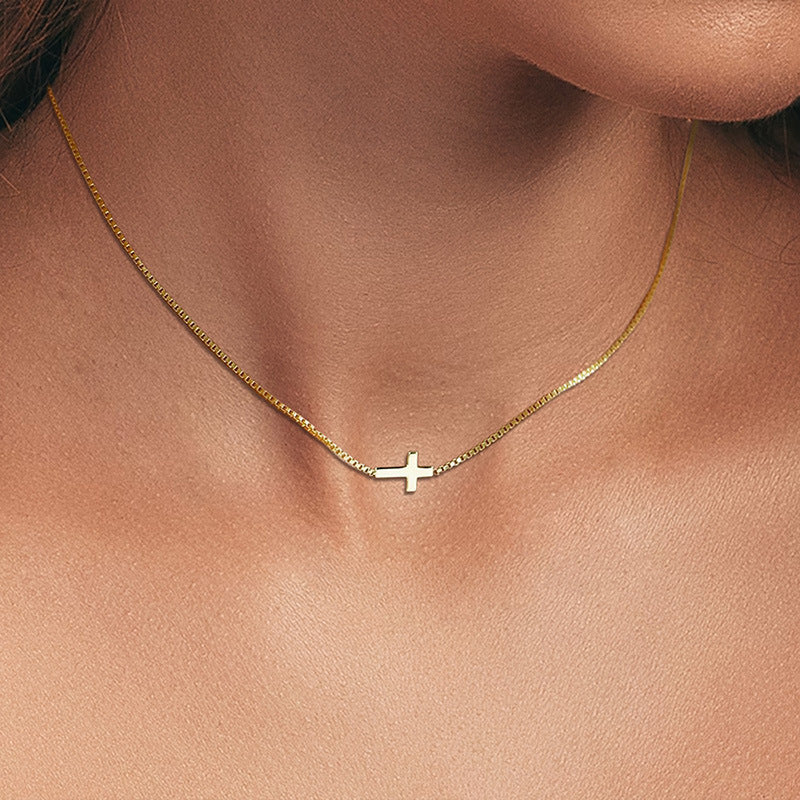 Collana croce da donna